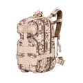 Outdoor tactical 3P backpack in desert digital camouflage with MOLLE system and padded straps - Desert Digital / One Size
