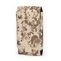 Tactical MOLLE utility waist pouch in desert digital camouflage nylon fabric - Desert Digital