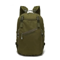 Tactical army green hiking backpack with durable Molle straps and nylon fabric - One Size / Army Green