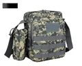 Tactical ACU digital camouflage shoulder bag with detachable water bottle holder - ACU Digital Camouflage