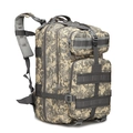 Militärischer 40L Taktik-Rucksack mit ACU-Digital-Tarnmuster und vielseitigem MOLLE-System - Camo Grau