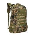Sac à dos tactique 35L camouflage numérique avec système MOLLE et bretelles rembourrées - Camouflage Numérique de la Jungle