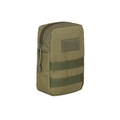 Pochette tactique de plein air vert olive avec sangles Molle et Velcro pour randonnée - Vert Armée