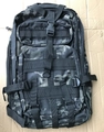 Donkere camouflage 40L tactische rugzak met MOLLE-systeem en meerdere functionele vakken - Eén maat / Zwart Multicam