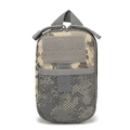 Tactical pouch with desert digital camouflage pattern and large velcro area on top - ACU Digital Camouflage