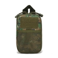 Tactical multipurpose utility waist bag in digital camouflage with hook-and-loop patch - Jungle Digital
