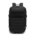 Zaino tattico nero 3P con sistema MOLLE per escursioni e sport all'aria aperta - 36-55L / Nero