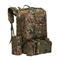 45L modular tactical backpack set in jungle digital camouflage for hiking and camping - Jungle Digital
