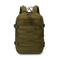Mochila táctica verde oliva con sistema MOLLE y nailon impermeable para senderismo - 36-55L / Verde Militar
