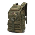 Outdoor 55L tactical jungle camouflage backpack with MOLLE system and nylon fabric - 55L / FG Camouflage