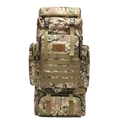Zaino da trekking tattico mimetico da 75L ad alta capacità con sistema a cinghie MOLLE - 56-75L / Camuffamento CP