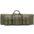 Zaino tattico verde militare per fucile ad alta capacità con tasche multiple esterne - Verde Militare (96cm)