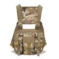 Borsello tattico da uomo in mimetica CP multicam con sistema MOLLE e tracolla regolabile - Mimetico CP