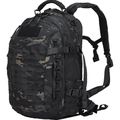 Zaino tattico Dragon Egg II camo con sistema MOLLE e manico superiore in paracord intrecciato - Mimetico Nero CP