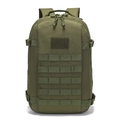 Zaino tattico verde militare con sistema MOLLE e vari scomparti di stoccaggio - 36-55L / Verde Militare