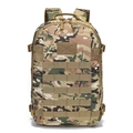 Zaino tattico multicam con sistema MOLLE e area velcro in vista frontale - 36-55L / Camuffamento CP