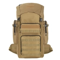Taktischer 30L Outdoor-Rucksack in Khaki-Wüstenfarbe mit MOLLE-System und vielen Taschen - Sandfarben