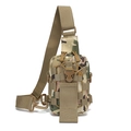 Taktische Brusttasche im CP-Camouflage-Design mit MOLLE-System und verstellbarem Gurt - CP Tarnung