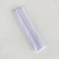 Close-up of lavender knitted sports headband showing detailed elastic fabric texture - White (7#)