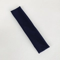 Minimalist navy blue knitted sports headband with elastic seamless design for yoga - Navy Blue (3#)
