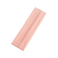 Pink elastic sports yoga headband with knitted texture for men and women - Pink