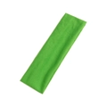 6cm bright green elastic sports headband for running and yoga moisture-wicking headwear - Green