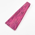 Fascia sportiva elastica rosso rosa con trama traspirante e design arricciato sul retro - Rosa Rosso