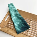 Fascia elastica per yoga con motivo tie-dye sfumato verde su tessuto morbido e pratico - Stile Tie-Dye Sfumato Verde Menta (4#)