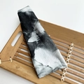 Bandeau de yoga élastique avec imprimé tie-dye noir et blanc moderne pour le fitness - Style Tie-Dye Encre Noir et Blanc (7#)