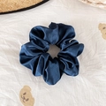 Coletero de satén extragrande azul marino estilo francés con textura sedosa - Azul Oscuro (13#)