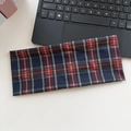 Bandeau à carreaux rouge, blanc et bleu marine pour le sport et les activités de plein air - 6# Plaid Rouge