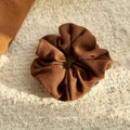 Coletero de punto marrón caramelo para mujer con cinta elástica de alta calidad - Marrón