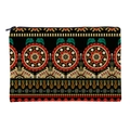 Quadratische Oxford-Kosmetiktasche mit bunten Mandala-Prints und Reißverschluss - Mandala Druck Stil (fxhzb787)