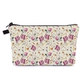Trousse à maquillage portable pour infirmière avec motifs médicaux et fermeture éclair - Motif Infirmière (hzb1361)