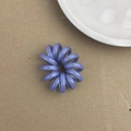 Pastell-lavendelfarbener Spirale-Haargummi aus hochwertigem und langlebigem Harz - Blauviolett