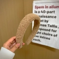 Detailed view of the soft khaki faux shearling padded headband for women winter accessory - Khaki Plush