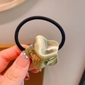 Coletero minimalista con accesorio de estrella dorada irregular y acabado mate elegante - Oro Estrella De Cinco Puntas