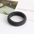 Coletero gris oscuro de alta elasticidad con tejido de punto grueso y duradero - Gris