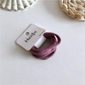 Coleteros elegantes color violeta oscuro y rosa sobre tarjeta de exhibición blanca - Púrpura Pasta de Frijoles