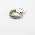 Elastic macaron hair bands set with star pattern on card packaging for women - Style 12