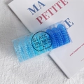 Blue gradient spiral telephone wire hair ties in a transparent box set - Blue Gradient