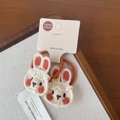 Élastiques à cheveux lapin au crochet orange avec breloques lapin faites à la main - Chouchou Orange