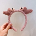 Roze pluche kattenhaarband met zachte krabklauwen voor gezichtsverzorging en make-up - Roze Krab Stijl