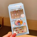 Blue ocean theme kids nail stickers set with sea creatures and shiny hair clips - Light Blue Sea Fish