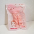 Pink hair root volumizing clip set with mesh design for high skull top styling - Light Pink-Style C725