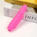 Rose pink volumizing hair root clip for styling with a textured comb design - Neon Pink-Style C725