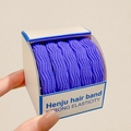 Coleteros elásticos morados con textura de ondas en caja para alta elasticidad - 12# Estilo de Onda Azul Pervinca