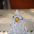 Handgemaakte verstelbare ring met kleurrijke gedroogde bloemen en zilverkleurige metalen basis - Gele en Rode Droogbloemen (Type A)