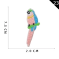 Parrot embroidery patch with 7.5cm height for DIY clothing and bag accessories decoration - Standing Parrot Style (P20200030306)