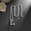 Collier sorcière sur balai magique vintage avec pendentif étoile et chaîne de 60cm - Collier de Sorcière au Balai Magique Volant